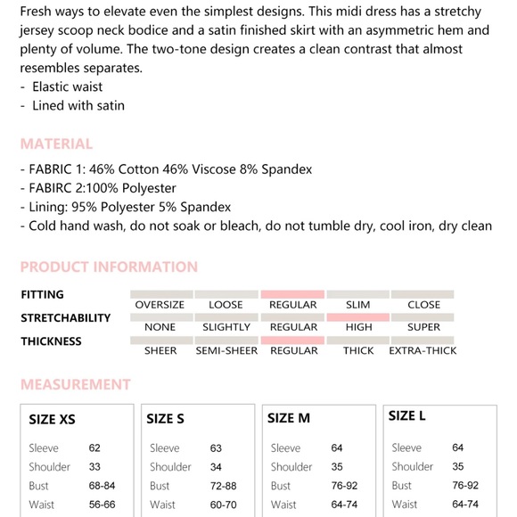 BNWT my dearest serenade midi dress - Picture 13 of 15